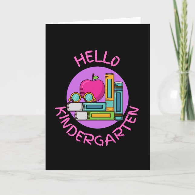hej kindergarten kort (Framsida)