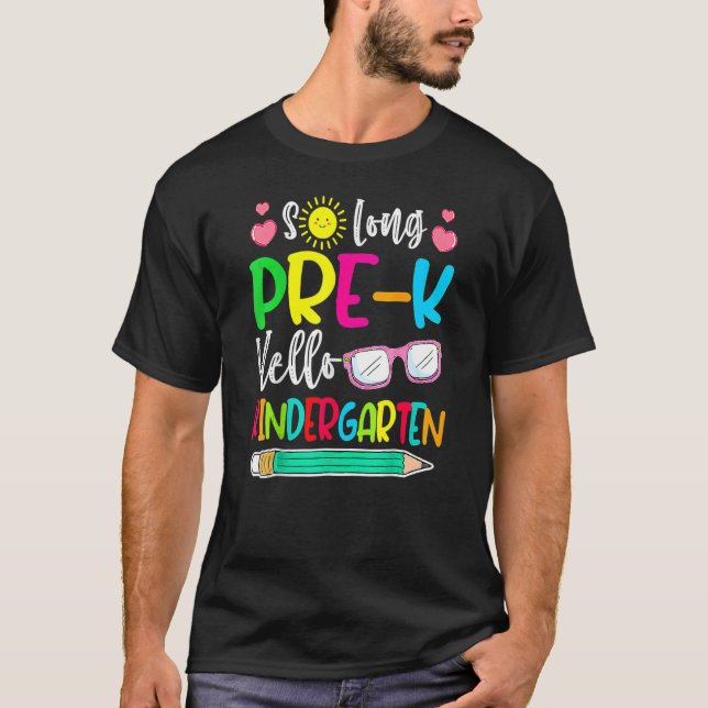 Hej Kindergarten Lärare Student Back to school T Shirt (Framsida)