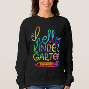 Hej Kindergarten Pencil Back to school Lärare K T Shirt