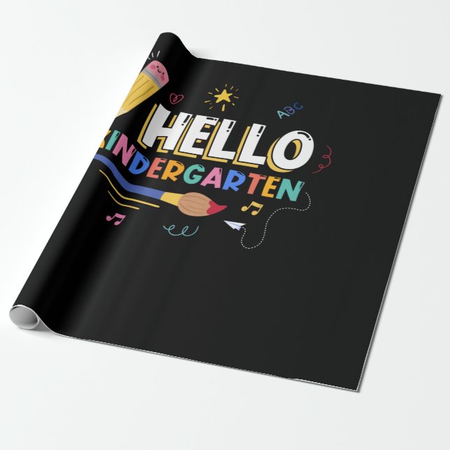 Hej Kindergarten Presentpapper (Utrullad)
