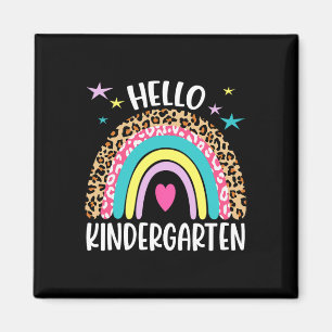 hej Kindergarten Rainbow första dagen tillbaka til Magnet