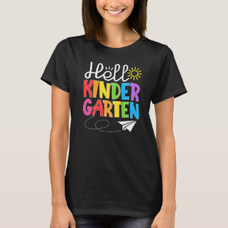 Hej Kindergarten Roligt Back to school Student Tea T Shirt