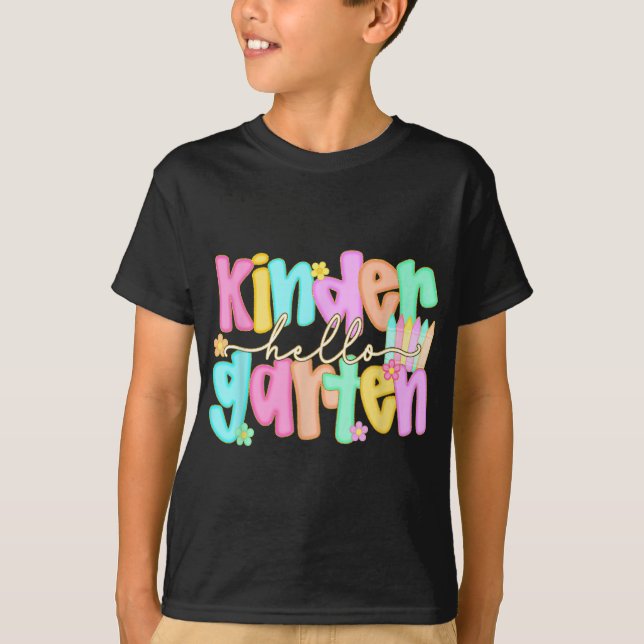 Hej Kindergarten Shirt First Day to Scho T (Framsida)