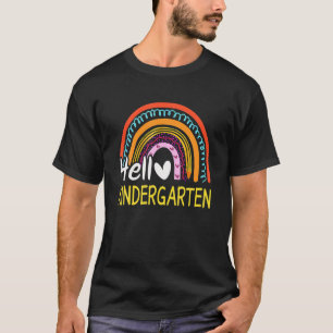 Hej Kindergarten Team Kinder Back to school Rain T Shirt