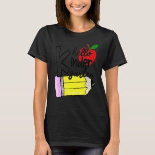 Hej Kindergarten Team Kinder Back to school Teac T Shirt