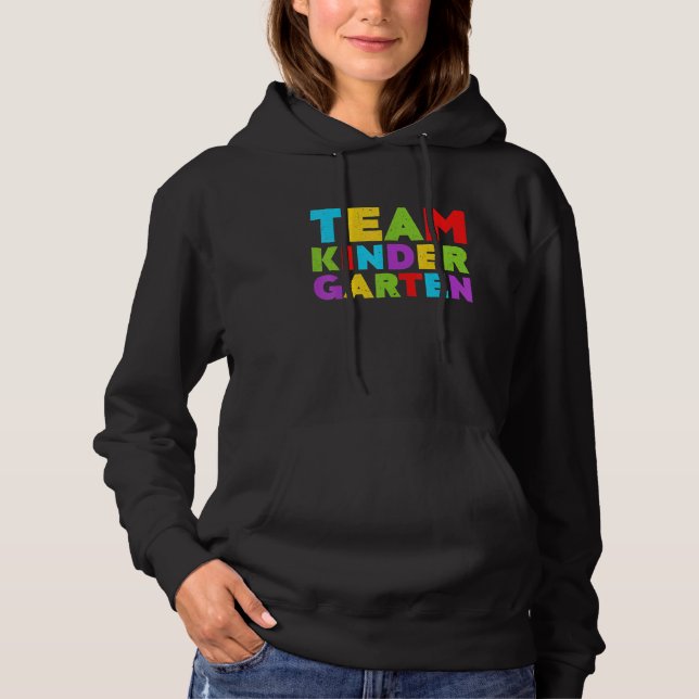 Hej Kindergarten Team Kinder Back to school Teac T Shirt (Framsida)