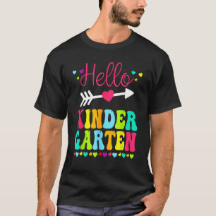 Hej Kindergarten Team Kinder Back to school Teac T Shirt