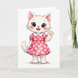 Hej Kitty! Helgkort