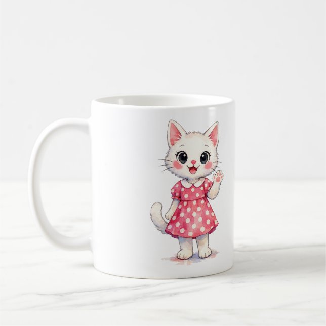 Hej Kitty! Kaffemugg (Vänster)