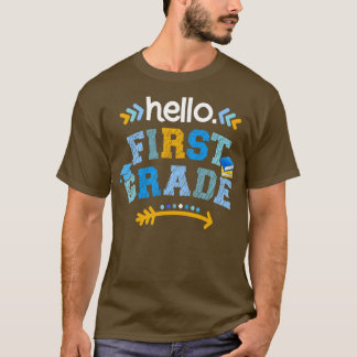 Hej klass 1:a student i back to school t shirt