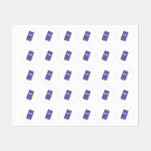 hej-klistermärken för smart telefoner klistermärke