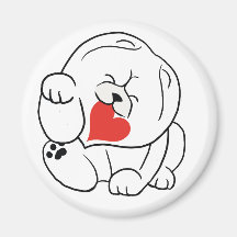 HEJ KOKORO Chow Magnet