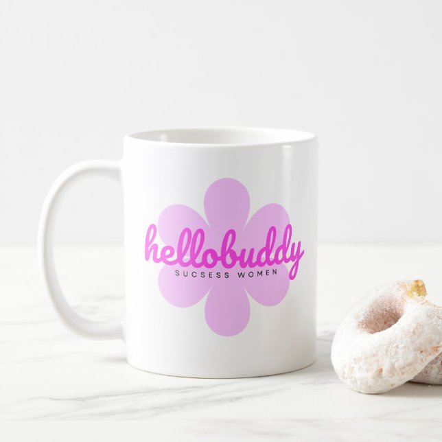 hej kompis t-shirt kaffemugg (Med munk)