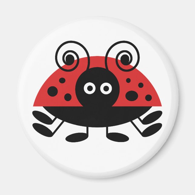 Hej Ladybug Magnet (Framsidan)