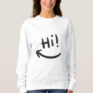 Hej leende t shirt