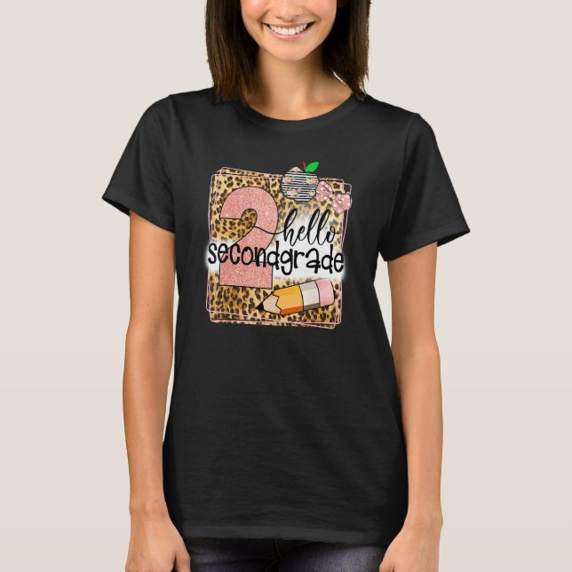 Hej Leopardy Team 2:a klass Välkommen tillbaka til T Shirt (Framsida)