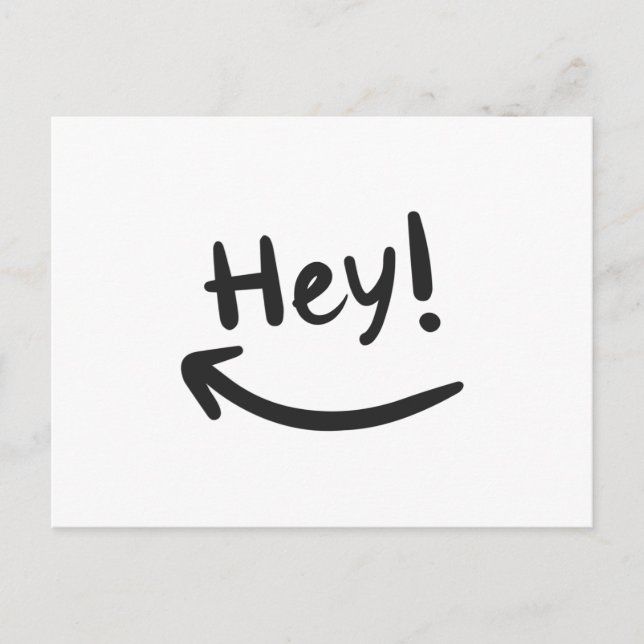 Hej ler vykort (Framsida)