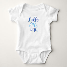 Hej Lilla Blå T Shirt