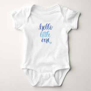 Hej Lilla Blå T Shirt