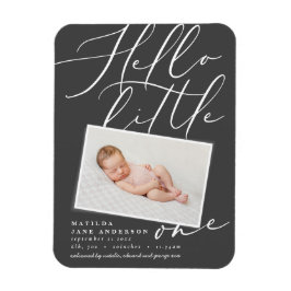 Hej lite modernt foto med en chic elegant magnet