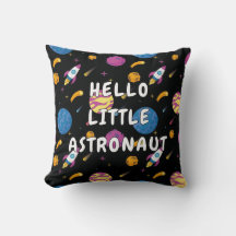 Hej Little Astronaut Space Mönster