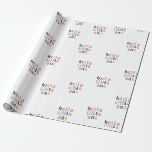 Hej Little One Baby Gift Wrapping Papper Presentpapper