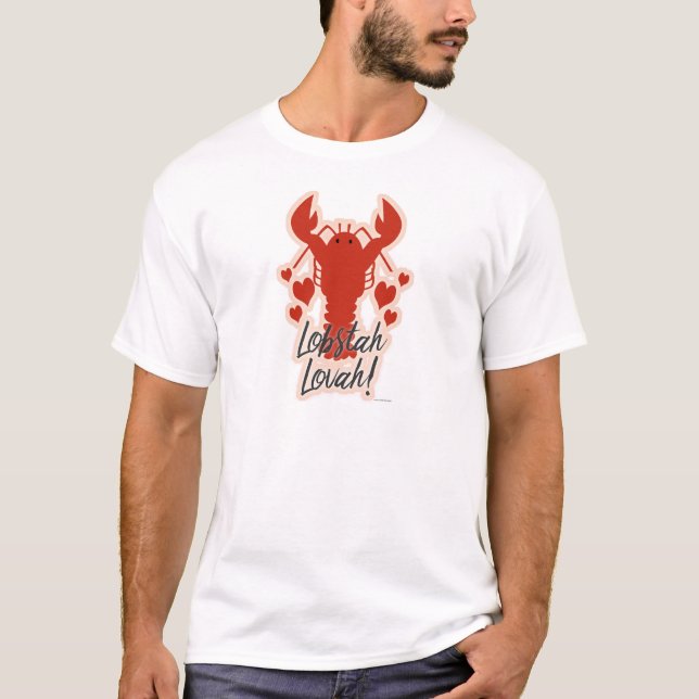 Hej Lobster Älskare T-shirt (Framsida)