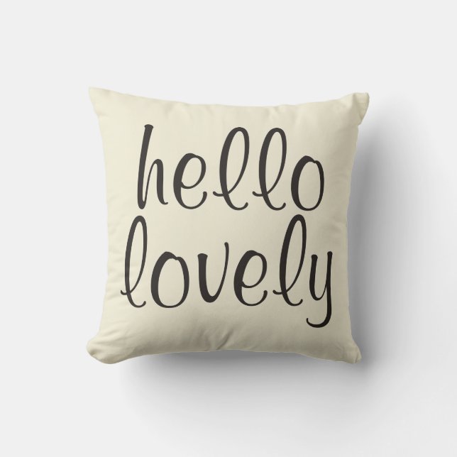 Hej Loely Pillow Kudde (Framsida)