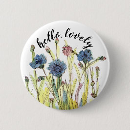 Hej Lolly Bachelor Buttons Positive Ord Knapp