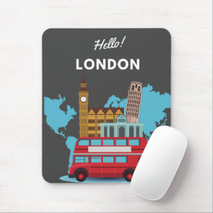 Hej London Mouse Pad Musmatta