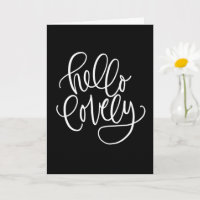 HEJ LOVELY | Elegant Hand-Lettered Calligraphy