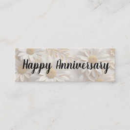 Hej/Lycklig-årsdagen Mini Visitkort