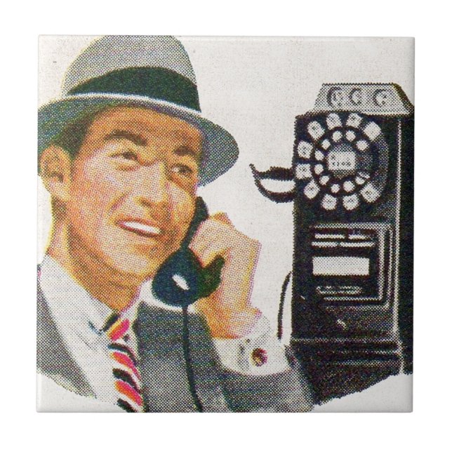 Hej, Mabel? Det är Tony. Kakelplatta (Framsidan)