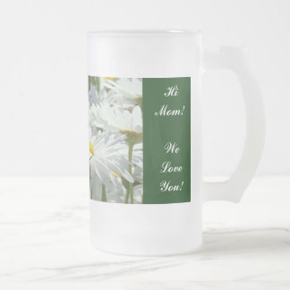 Hej mamma! Frostad Glas Mugg gåvor Vi älskar dig!
