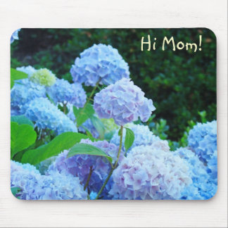 Hej mamma! musmattor Blå Hortensia Blomma Trädgård