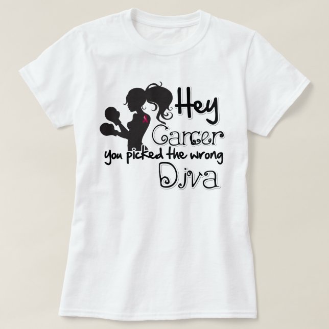 Hej, Många Myeloma Cancer, du plockade fel D Tee (Design framsida)