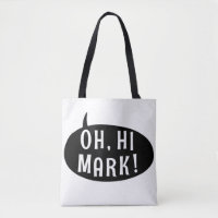 Hej Mark Funny Humous Phrase Tal Bubble