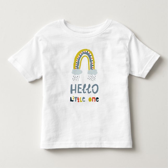 Hej Min lilla regnbåge T Shirt (Framsida)