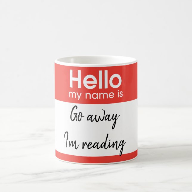 Hej Min Namn är:Anpassad Kaffemugg (Center)