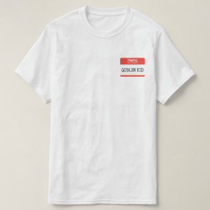 Hej min namn är en bra grabb t-shirt