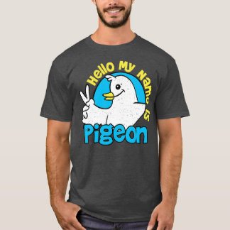 Hej Min Namn är fågelfåglar i form av fågelduk T Shirt