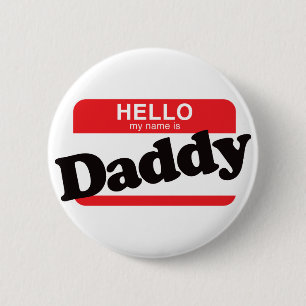 Hej Min Namn är pappa Knapp