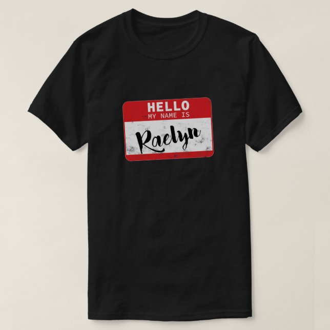 Hej Min Namn är Raelyn Namn bricka Essential T Shirt (Design framsida)