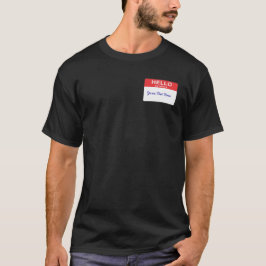Hej min namn är.. t-shirt
