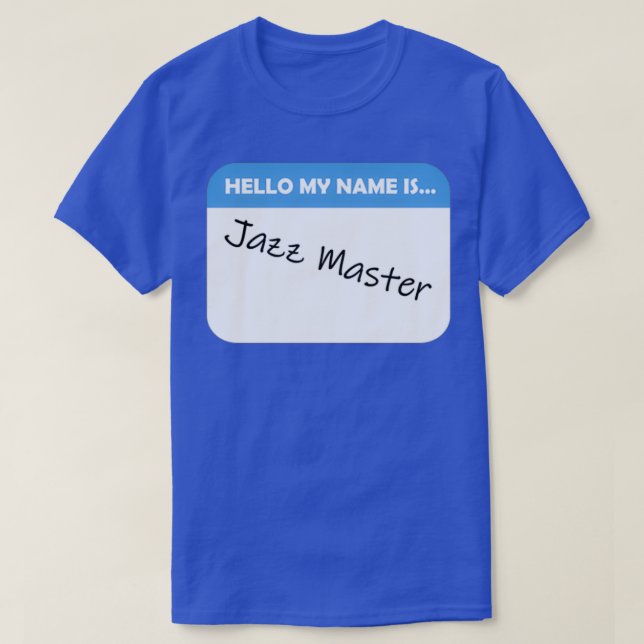 Hej Min Namn är T Shirt (Design framsida)