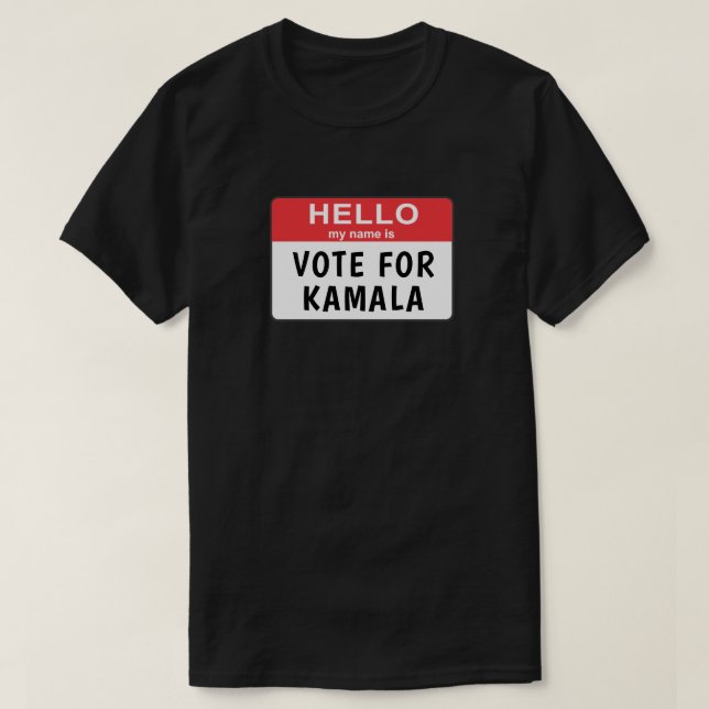Hej min namn är.. T-Shirt (Design framsida)
