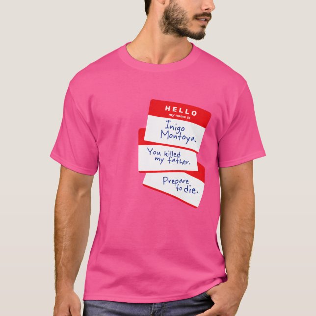 hej min namn är vänner t shirt (Framsida)