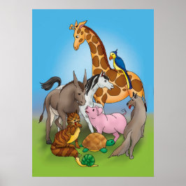 Hej mina vänner! - POSTER