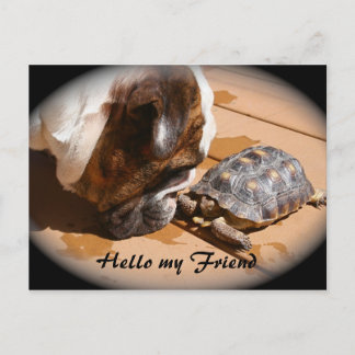Hej mitt Friend-postkort Vykort