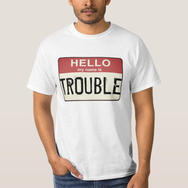 Hej Mitt Namn är ett problem T-shirt (Framsida)